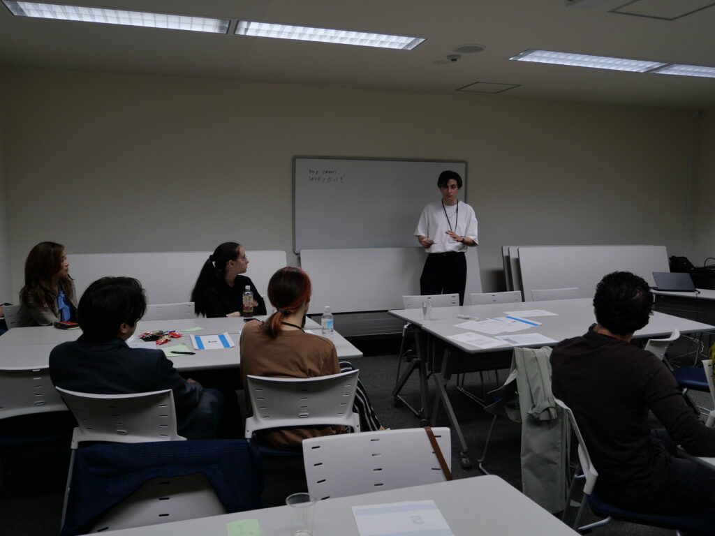 就活説明会の様子