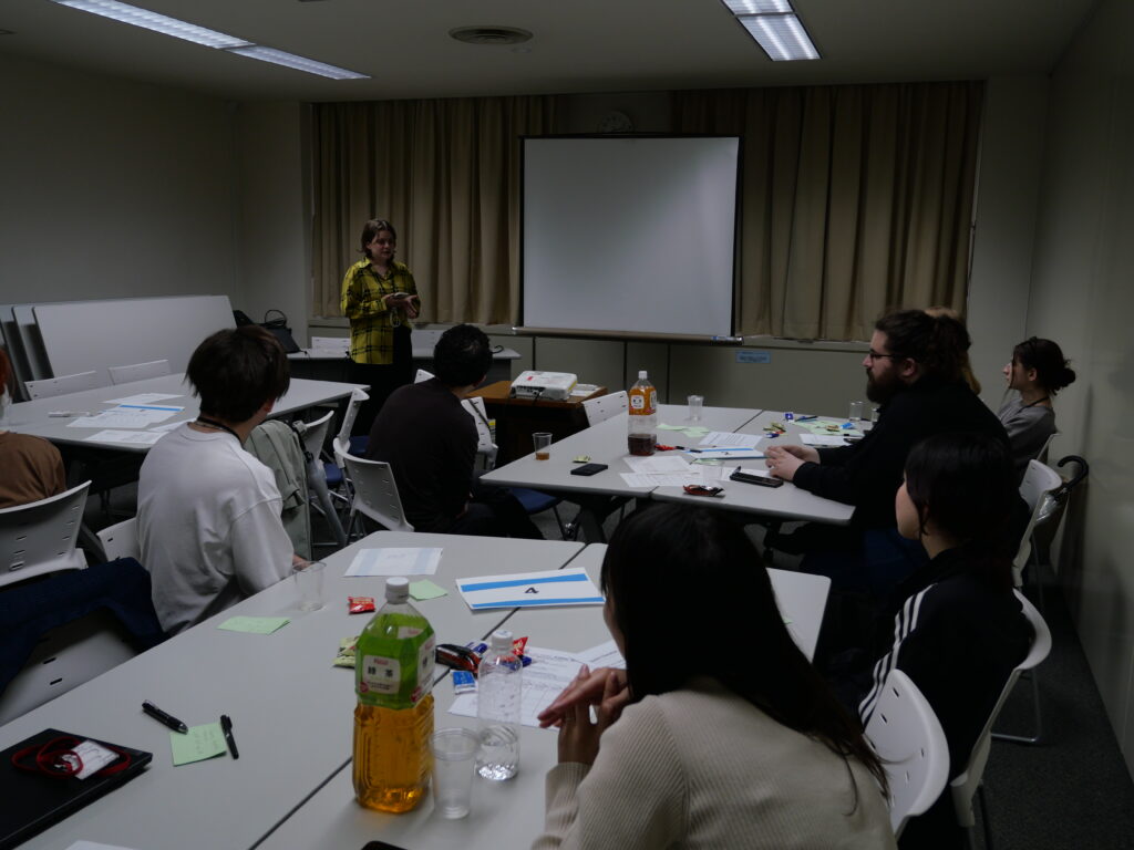 就活説明会の様子