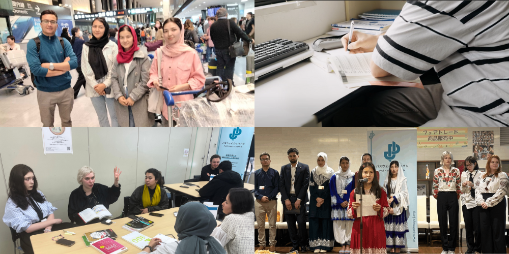 Afghan students in Japan