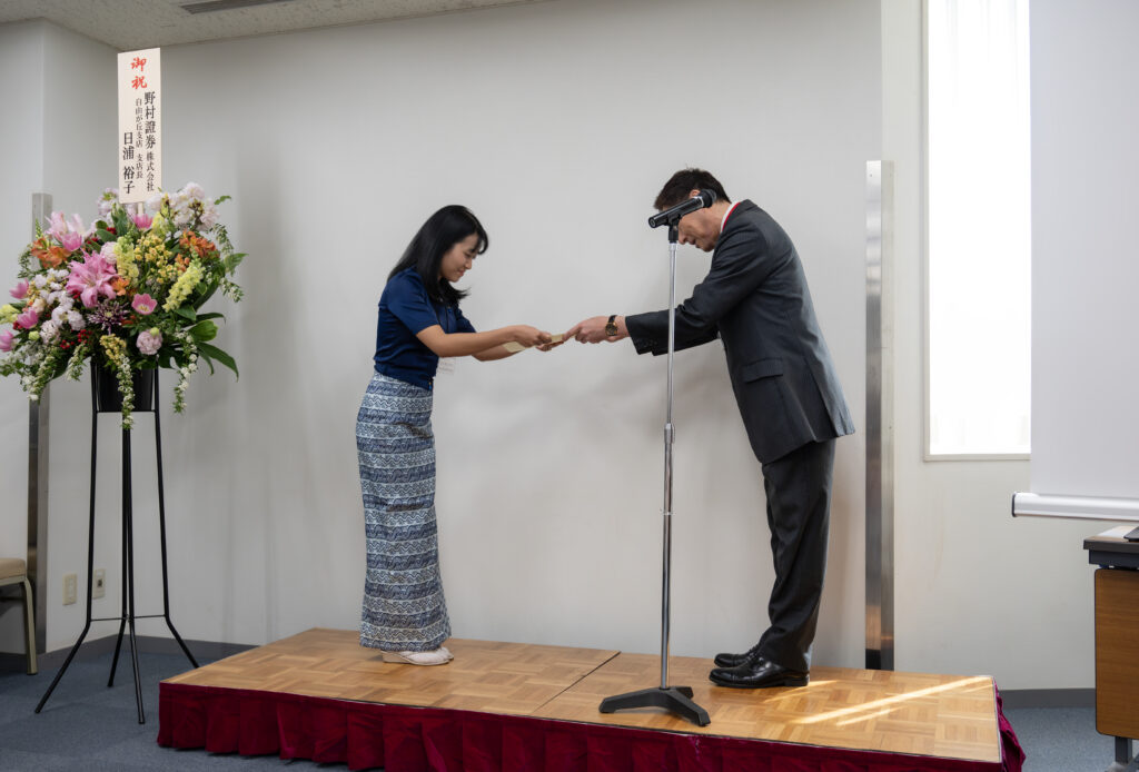 渡邉利三国際奨学金2026年度授与式