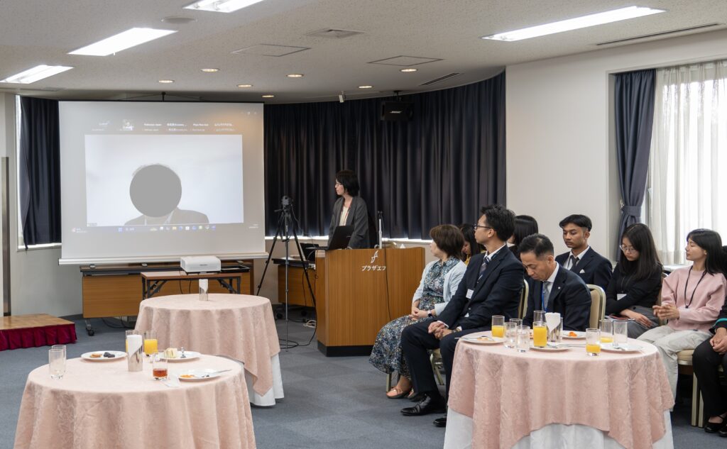渡邉利三国際奨学金2026年度授与式　卒業のスピーチ